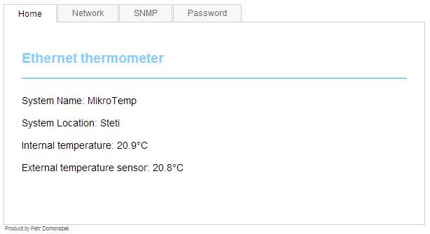IP Temp web